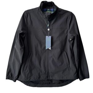NWT William Murray Golf Women’s Wedge Windbreaker Jacket Black Size Small